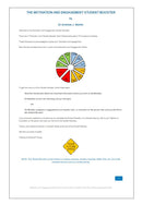 Student Motivation and Engagement Workbook: JUNIOR SCHOOL